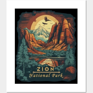 Zion National Park Posters and Art